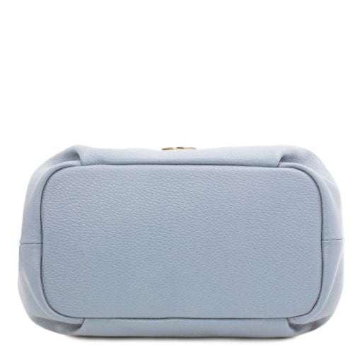 Black leather Handbags Nora - by Tuscany Leather