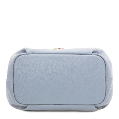 Black leather Handbags Nora - by Tuscany Leather