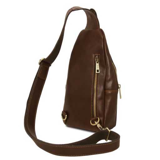 Kevin - Leather crossover bag