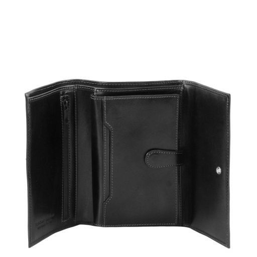 Exclusive 4 fold leather wallet for women