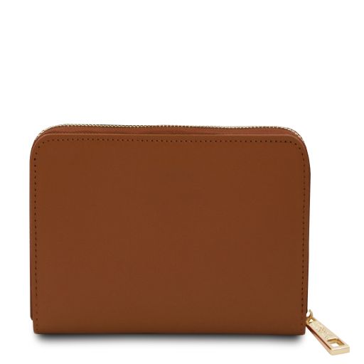 Leda - Exclusive zip around leather wallet