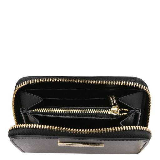 Leda - Exclusive zip around leather wallet