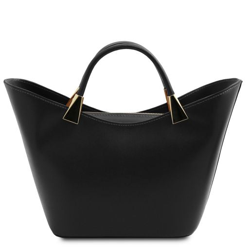 Black leather Handbags TL by Tuscany Leather