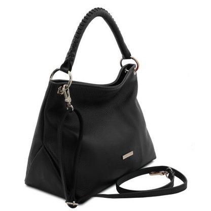 Black leather Handbags TL by Tuscany Leather