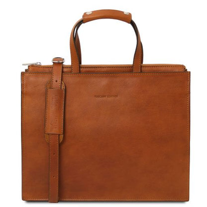 Natural leather Briefcases Palermo - by Tuscany Leather