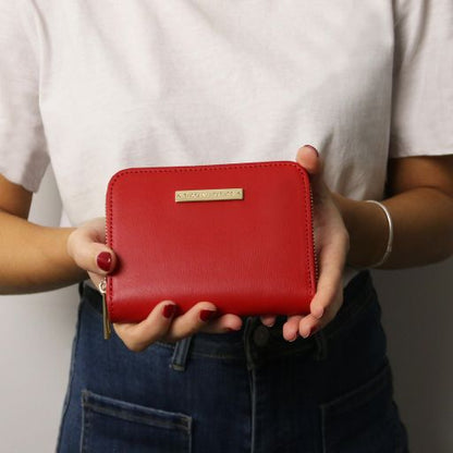 Leda - Exclusive zip around leather wallet
