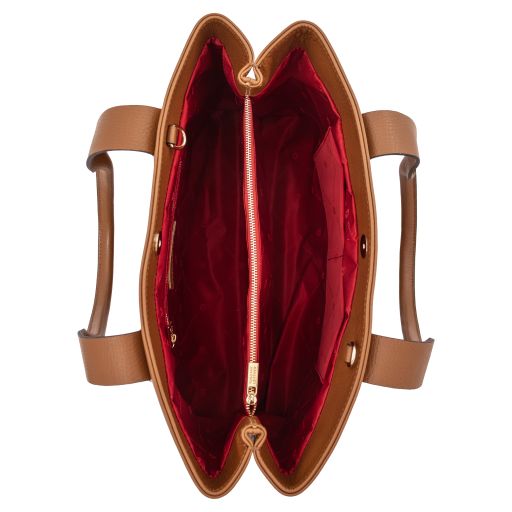 Black leather Handbags Callie - by Tuscany Leather