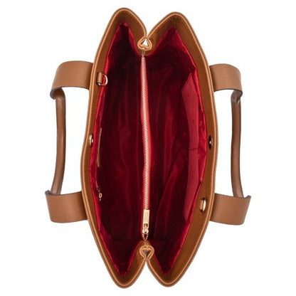 Black leather Handbags Callie - by Tuscany Leather