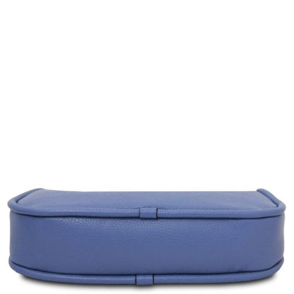 Bordeaux leather Handbags Michelle - by Tuscany Leather