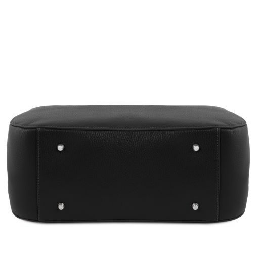 Champagne leather Handbags Camelia - by Tuscany Leather