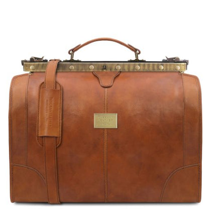 Natural leather Duffel Bags Madrid - by Tuscany Leather