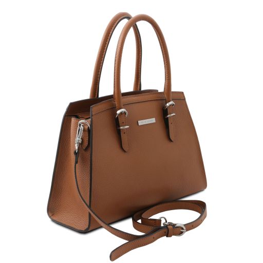 Black leather Handbags TL by Tuscany Leather