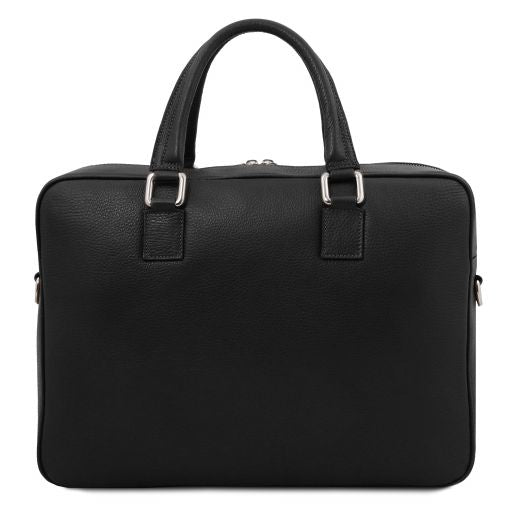 Treviso - Leather laptop briefcase