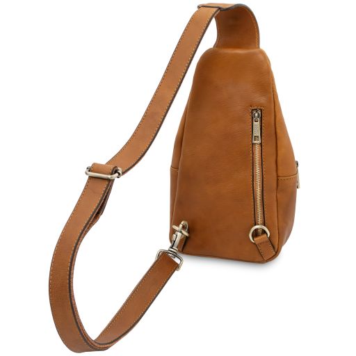 Kevin - Leather crossover bag