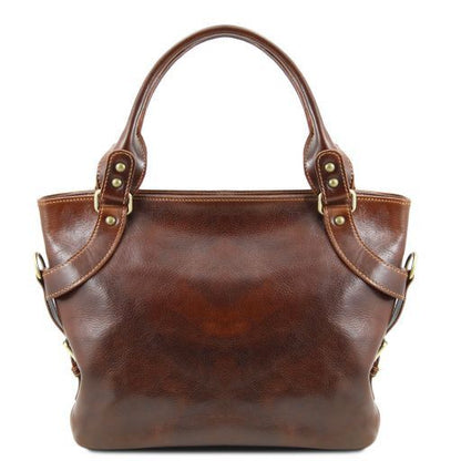 Ilenia - Leather shoulder bag
