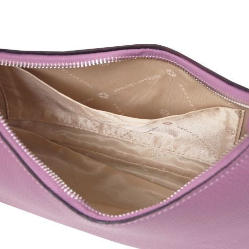 Bordeaux leather Handbags Michelle - by Tuscany Leather