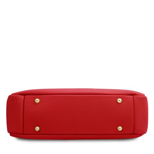 Black leather Handbags Elettra - by Tuscany Leather