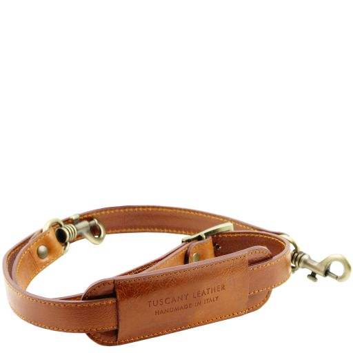 Black leather Suitcases Varsavia - by Tuscany Leather