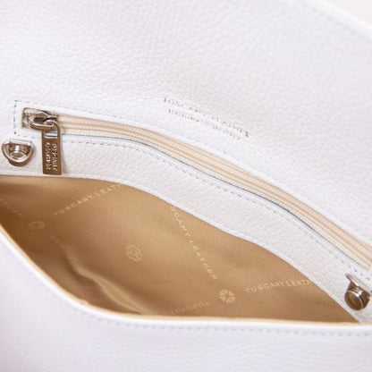 Lipstick Red leather Handbags TL by Tuscany Leather