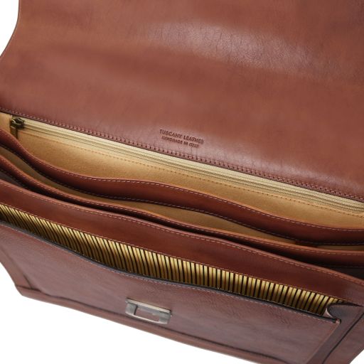 Natural leather Briefcases Cremona - by Tuscany Leather