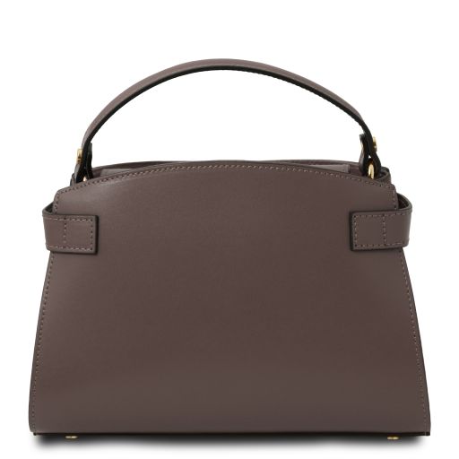 Coffee leather Handbags Maisy - by Tuscany Leather