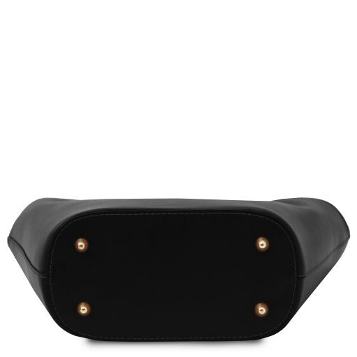Black leather Handbags TL by Tuscany Leather