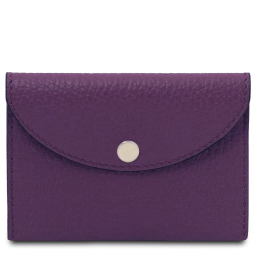 Purple leather Travel Accessories Leather business by Tuscany Leather