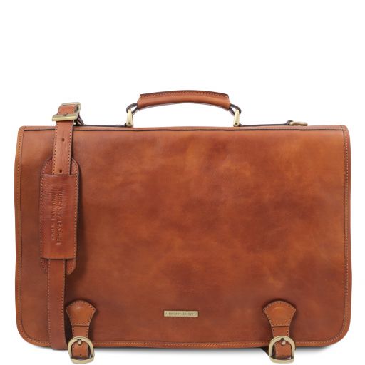 Natural leather Briefcases Ancona - by Tuscany Leather