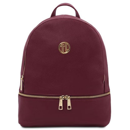 Bordeaux leather Backpacks TL by Tuscany Leather