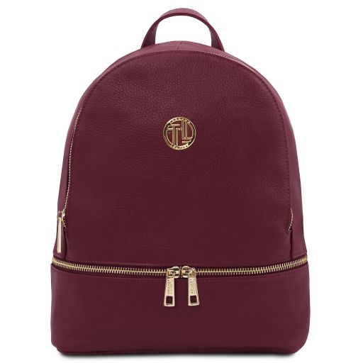 Bordeaux leather Backpacks TL by Tuscany Leather