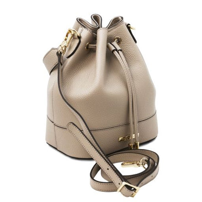 Light Taupe leather Handbags TL by Tuscany Leather