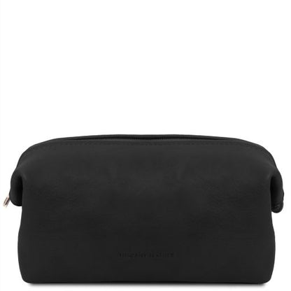 Smarty - Leather toiletry bag - Small size