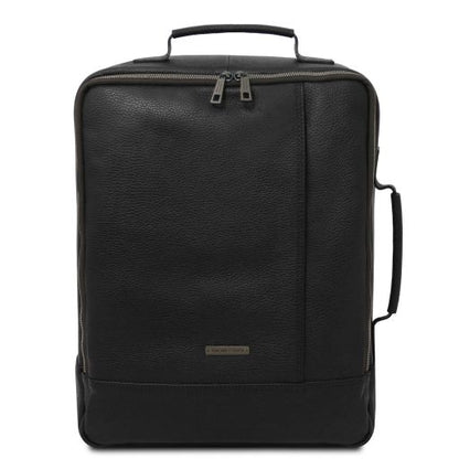 Black leather Backpacks Brooklyn - by Tuscany Leather