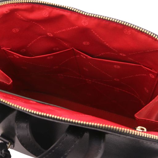 TL Bag - Saffiano leather backpack for women