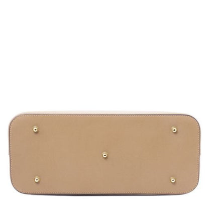 Red leather Handbags Olimpia - by Tuscany Leather