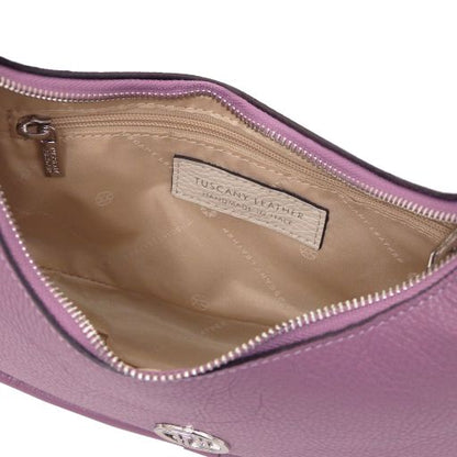 Bordeaux leather Handbags Michelle - by Tuscany Leather