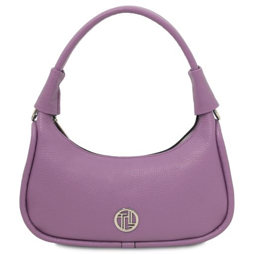 Lilac leather Handbags Michelle - by Tuscany Leather