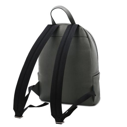 Grey leather Backpacks Dakota - by Tuscany Leather