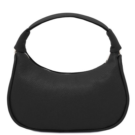 Black leather Handbags Michelle - by Tuscany Leather
