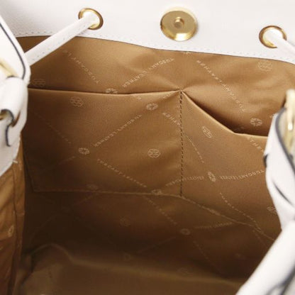 Cognac leather Handbags Minerva - by Tuscany Leather