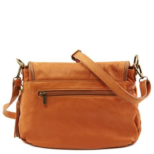 TL Bag - Soft leather shoulder bag with tassel detail