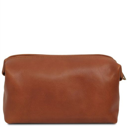 Smarty - Leather toiletry bag - Large size