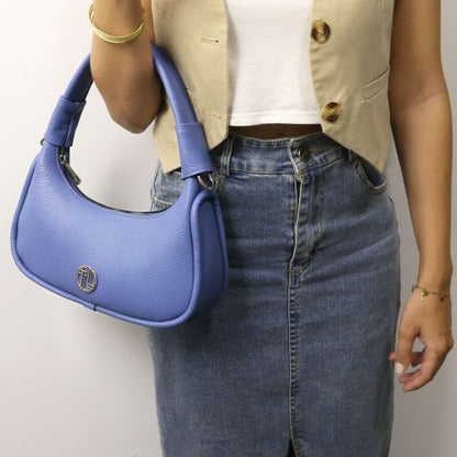 Bordeaux leather Handbags Michelle - by Tuscany Leather