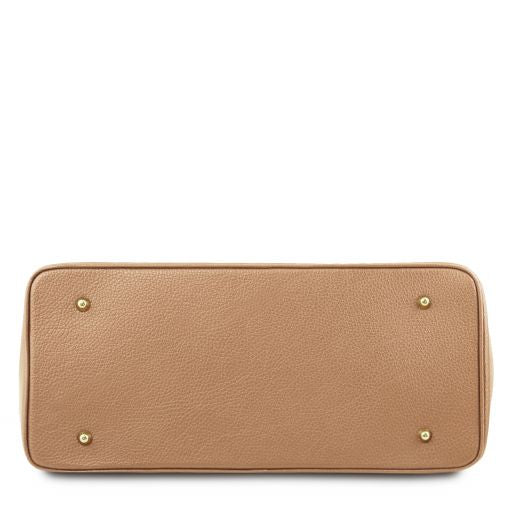 Red leather Handbags TL by Tuscany Leather