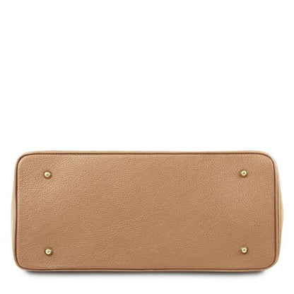 Red leather Handbags TL by Tuscany Leather