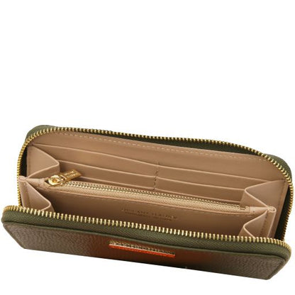 Eris - Exclusive zip around leather wallet