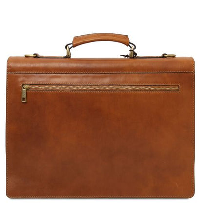 Natural leather Briefcases Cremona - by Tuscany Leather