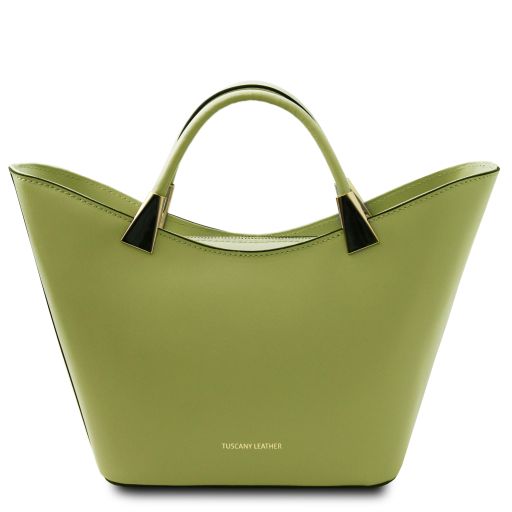 Green leather Handbags TL by Tuscany Leather