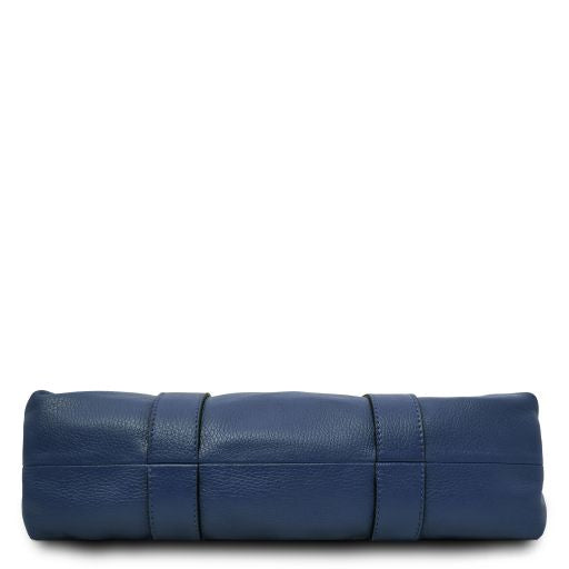 Black leather Handbags Callie - by Tuscany Leather